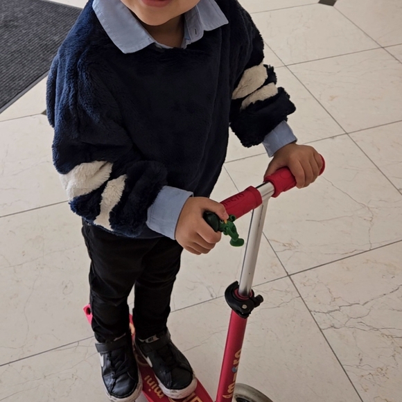 Omami Mini Winter Sweater. Toddler 4. - Picture 3 of 3